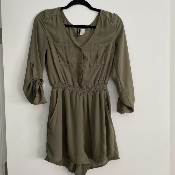 Green Romper - Picture 1 of 1